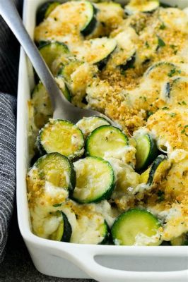 Zucchini Gratin: A Symphony of Creamy Textures and Rustic Earthy Flavors